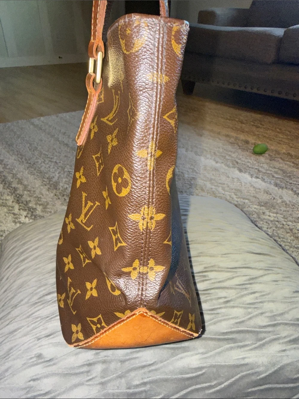 Authentic Vintage Louis Vuitton Monogram Cabas Piano Tote Handbag